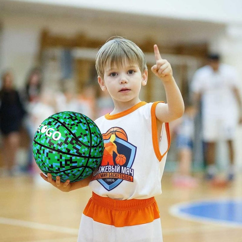 PECOGO Official Rubber Basketball Outdoor Indoor Mens Basketball Ball Size 3/4/5/6/7 for Kids Youth Teen Boys and Girls Gift Ideas(Without Pump) - Image 4